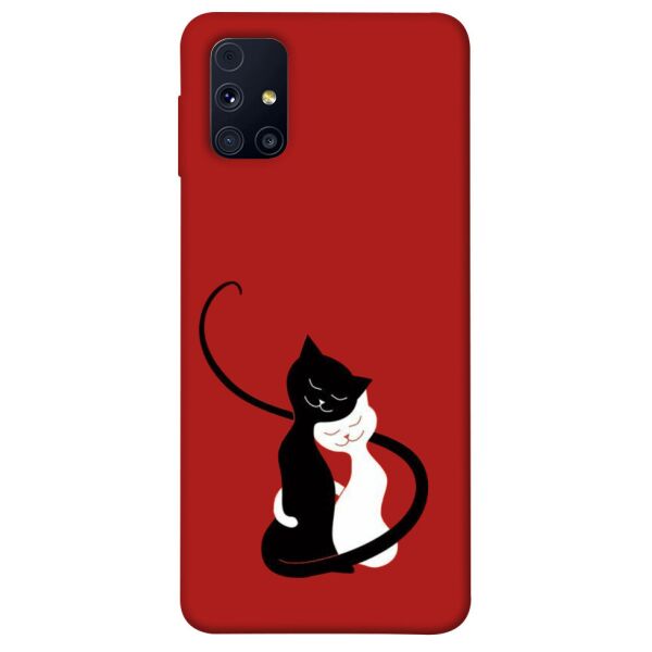 

Чехол itsPrint Влюбленные коты для Samsung Galaxy M31s