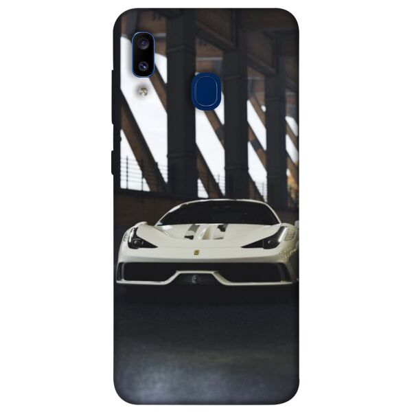 

Чехол itsPrint White sportcar для Samsung Galaxy A20 / A30