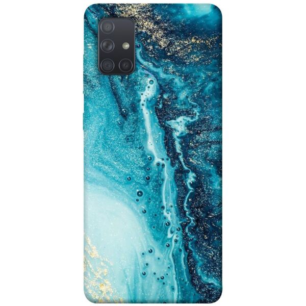 

Чехол itsPrint Голубая краска для Samsung Galaxy A71