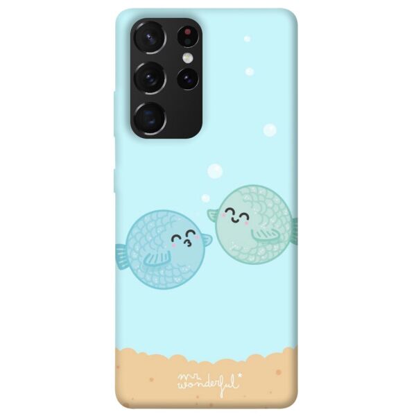

Чехол itsPrint Две рыбки для Samsung Galaxy S21 Ultra