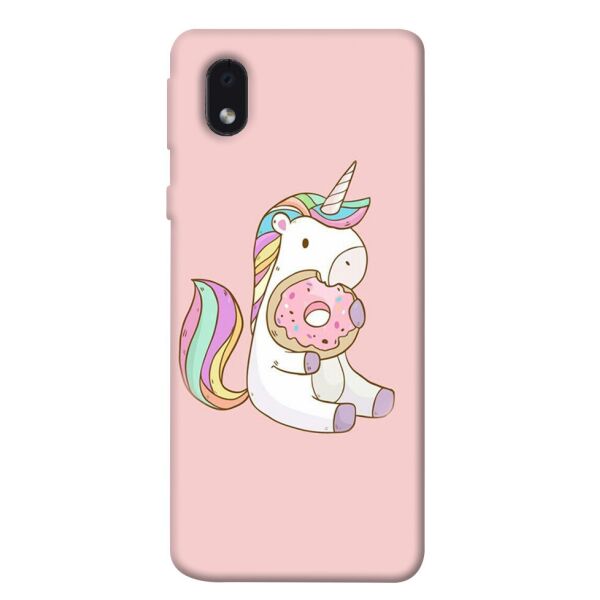 

Чехол itsPrint Единорог с пончиком для Samsung Galaxy M01 Core / A01 Core