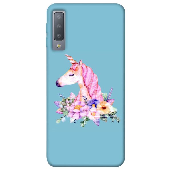 

Чехол itsPrint Счастливый единорог для Samsung A750 Galaxy A7 (2018)