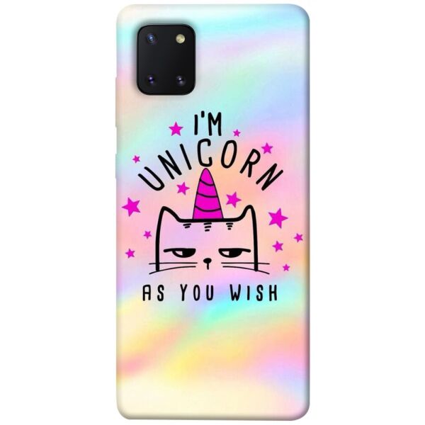 

Чехол itsPrint Unicorn as you wish для Samsung Galaxy Note 10 Lite (A81)