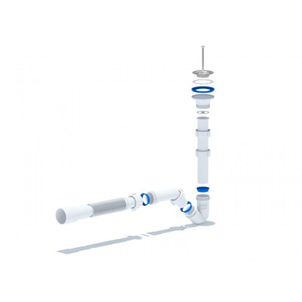 

Сифон для биде АНИ-ПЛАСТ 1-1/4", d32, труба 32х40/50 (BD1016)