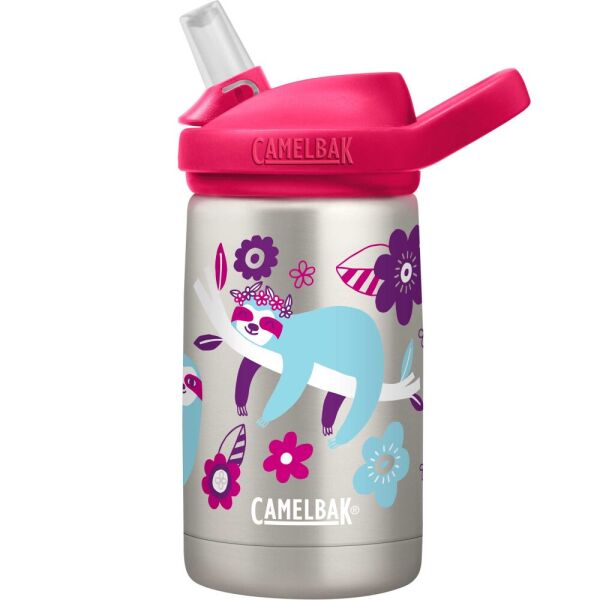 

Термофляга (бутылка) для воды CamelBak Eddy+ Kids SST Vacuum Insulated 12oz, Flowerchild Sloth (0,35 л)