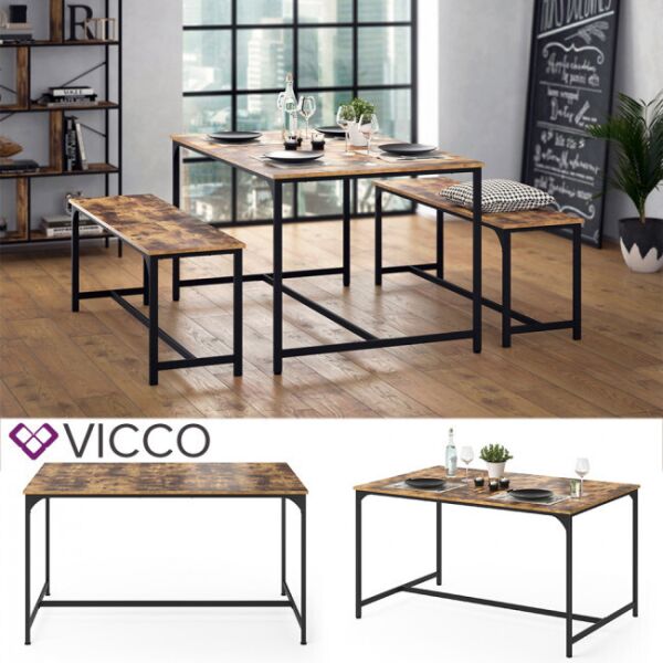 

Кухонный стол в стиле лофт Vicco Fyrk