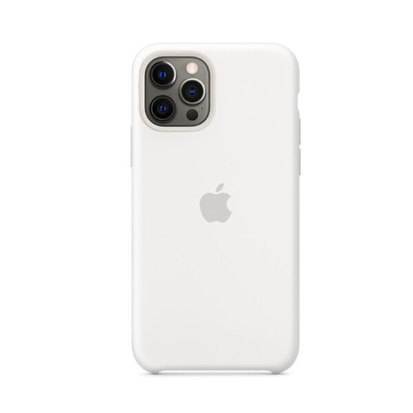 

Чехол Soft Silicone Case для Apple iPhone 12 Pro Max Белый