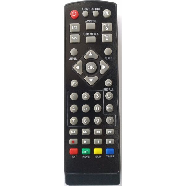 

Пульт для Спутникового тюнера OPENFOX X6 HD