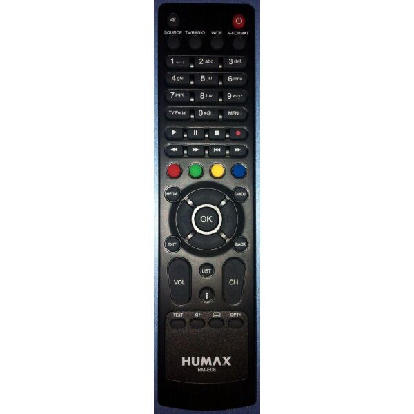 

Пульт для Спутникового тюнера HUMAX VAHD-3100S