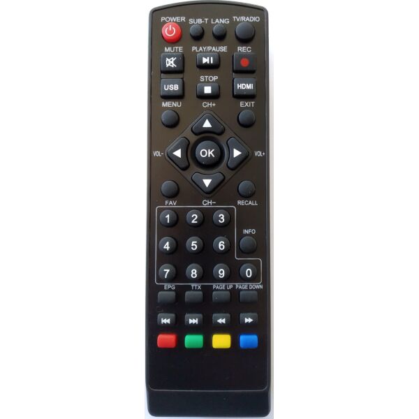 

Пульт для Т2 тюнера ORBITA HD-911