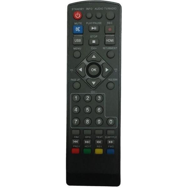 

Пульт для Т2 тюнера TCL DVB T777