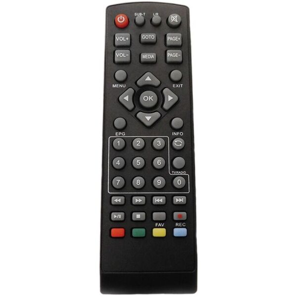 

Пульт для Т2 тюнера LOCUS LS120 HD
