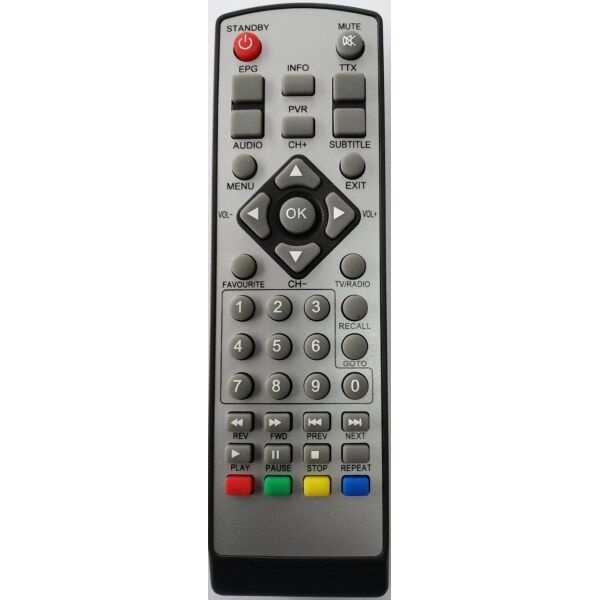 

Пульт для Т2 тюнера SATCOM T-410