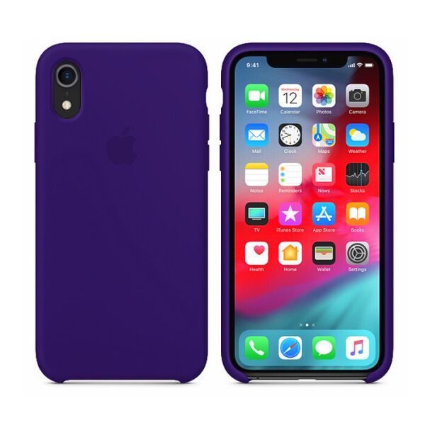 

Чехол Soft Silicone Case для Apple iPhone XR Фиолетовый