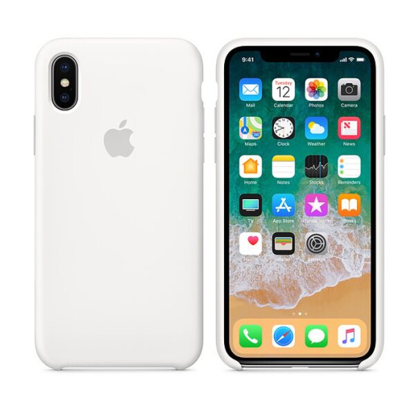 

Чехол Soft Silicone Case для Apple iPhone XS Max Белый