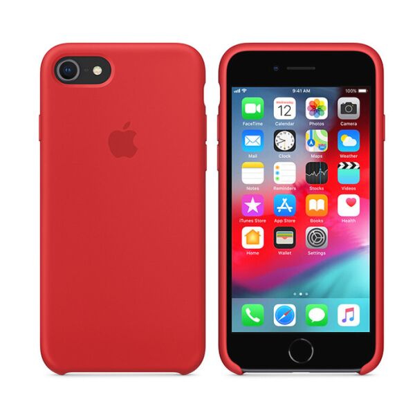 

Чехол Soft Silicone Case для Apple iPhone 8 / 7 Красный