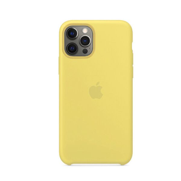 

Чехол Soft Silicone Case для Apple iPhone 12 Pro Max Желтый