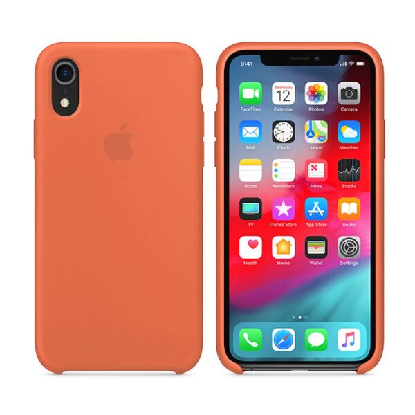 

Чехол Soft Silicone Case для Apple iPhone XR Оранжевый