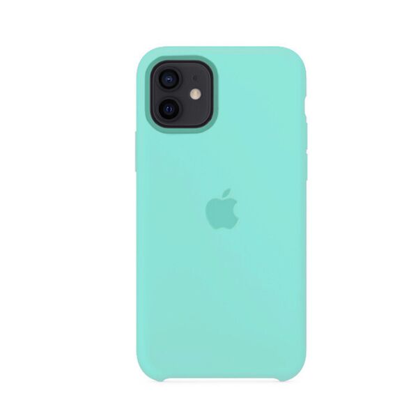

Чехол Soft Silicone Case для Apple iPhone 12 / 12 Pro Бирюзовый