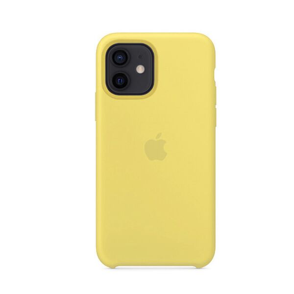 

Чехол Soft Silicone Case для Apple iPhone 12 Mini Желтый