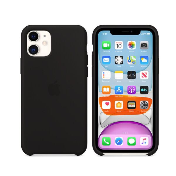 

Чехол Soft Silicone Case для Apple iPhone 11 Черный