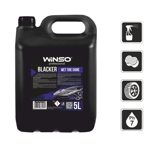 

Чорніння резини Blacker Wet Tire Shine, 5л