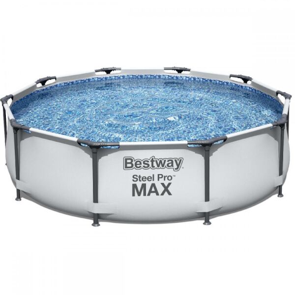 

Каркасный бассейн Bestway Steel Pro Max 56420 (366 x 122 см), с программируемым фильтром, лестницей и тентом
