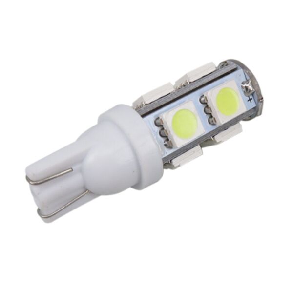 

T10 W5W Габаритные светодиодные лампы T10 W5W AllLight 9 диодов 5050 W2,1x9,5d 12V WHITE