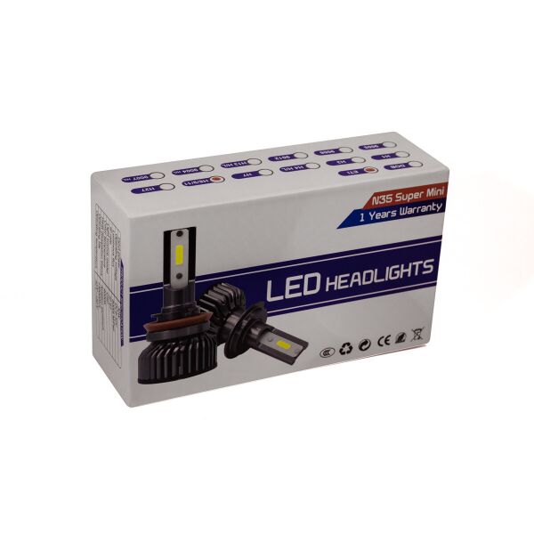 

LED лампы H7 30W 12-24V 6000K 8000Lm. Светодиодные лэд лампы T18 (Корея чипы CSP)
