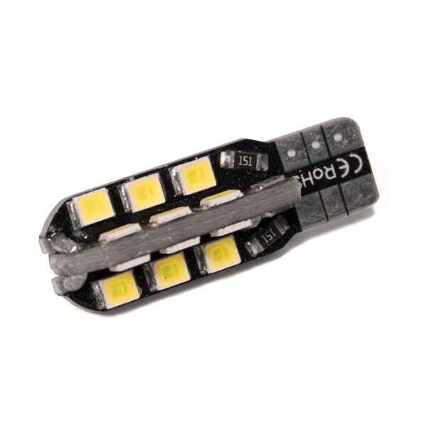 

T10 W5W Светодиодная лампа StarLight T10 24 диодов 3030 12V 2W WHITE