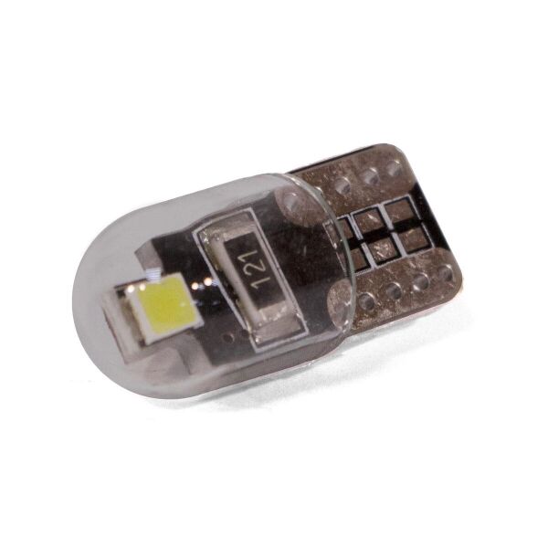 

T10 W5W Светодиодная лампа StarLight T10 2 диода 2835 12V 0.5W WHITE / мультиполярная
