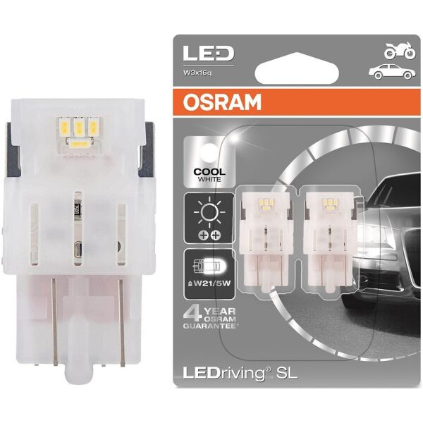 

OSRAM W21/5W Светодиодные авто лампы 6000K 12V