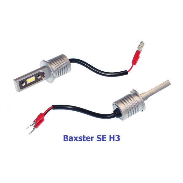 

LED лампы H3 22W 12-24V 6000K 2600lm BAXSTER SE (Корея диоды Lattice) По размеру заводских