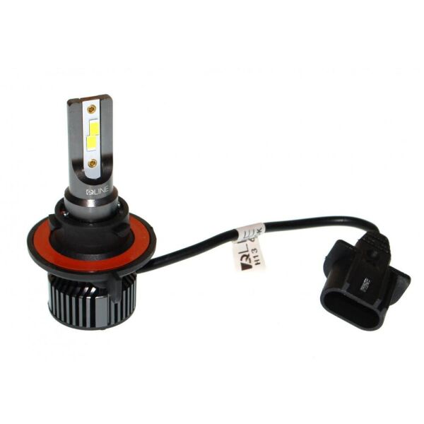 

LED лампы H13 27W 12-24V 6200K 3400Lm. Светодиодные авто лампы лэд QLine Mini Active.