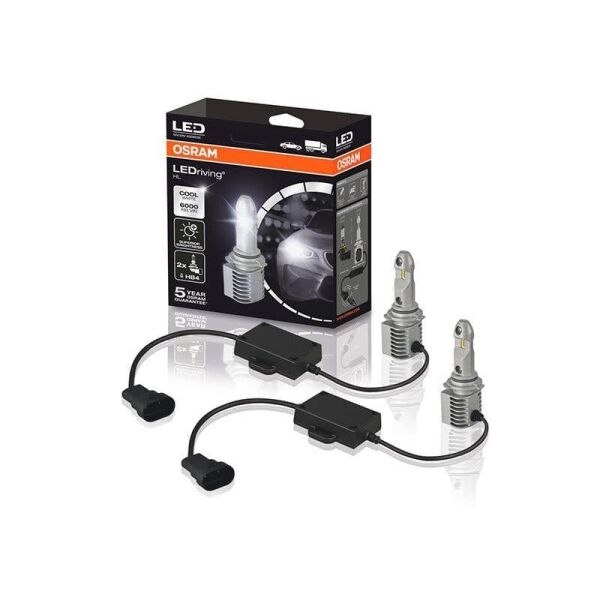 

OSRAM LED лампы HB4 14W 12-24V 6000K. Срок службы 5 лет.