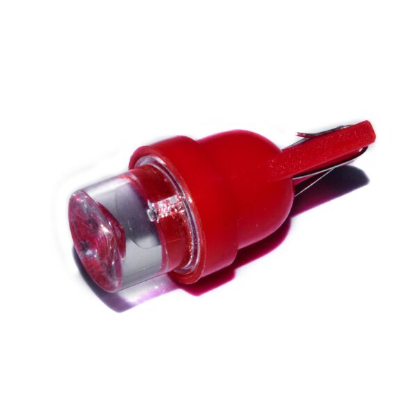 

Габаритная светодиодная лампа T10 W5W AllLight 1 диод LED бц W2,1x9,5d 12V RED