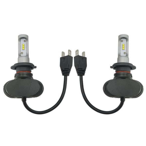 

Светодиодные лампы Н-7. LED лампы H-7 12-24V 6000K 4000Lm. Тип охлаждения - радиатор.