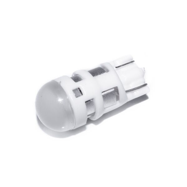 

Габаритная светодиодная лампа T10 W5W AllLight 1 диод 1W Osram replica W2,1x9,5d WHITE 12V матовая