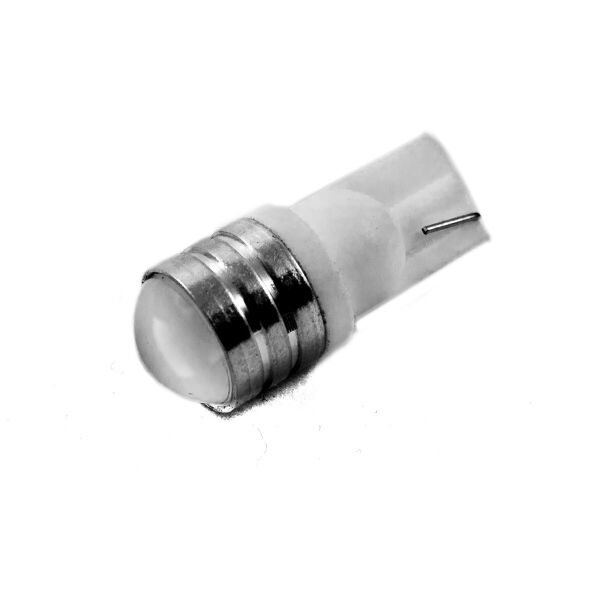 

Габаритная светодиодная лампа T10 W5W AllLight 1 диод LAS 2W W2,1x9,5d 12V с линзой