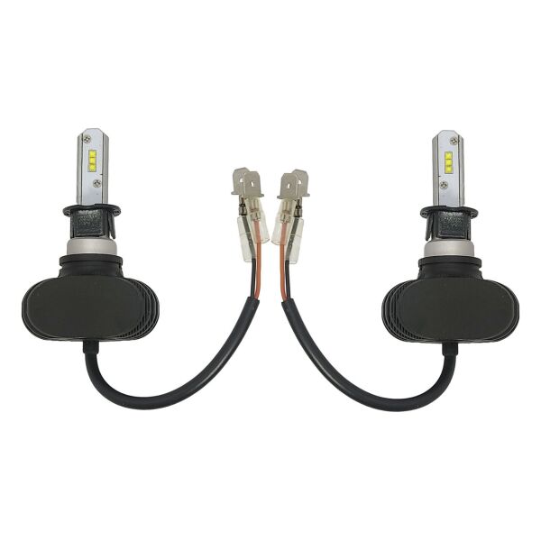 

Светодиодные лампы Н-3. LED лампы H-3 12-24V 6000K 4000Lm. Тип охлаждения - радиатор.