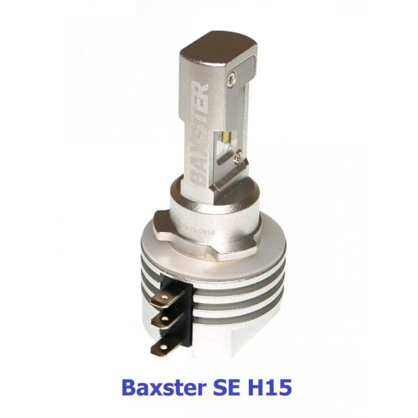 

LED лампы H15 12-24V 6000K 2600lm BAXSTER SE (Корея диоды Lattice) По размеру заводских
