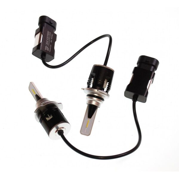 

LED лампы HB3 с обманкой! 6000K 3200lm 12-24V Светодиодные лампы для авто EU & USA кулер Диоды Корея Seoul CSP