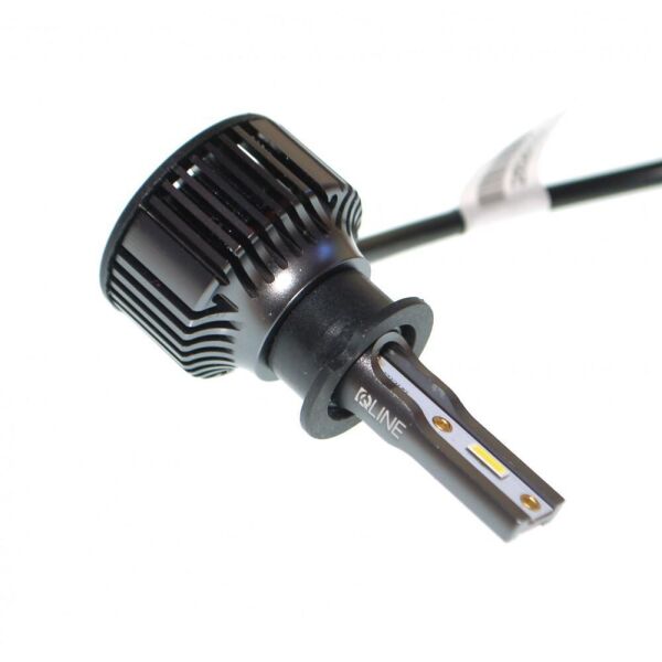 

LED лампы H3 27W 12-24V 6200K 3400Lm. Светодиодные авто лампы QLine Mini Active. По размеру стандарт.