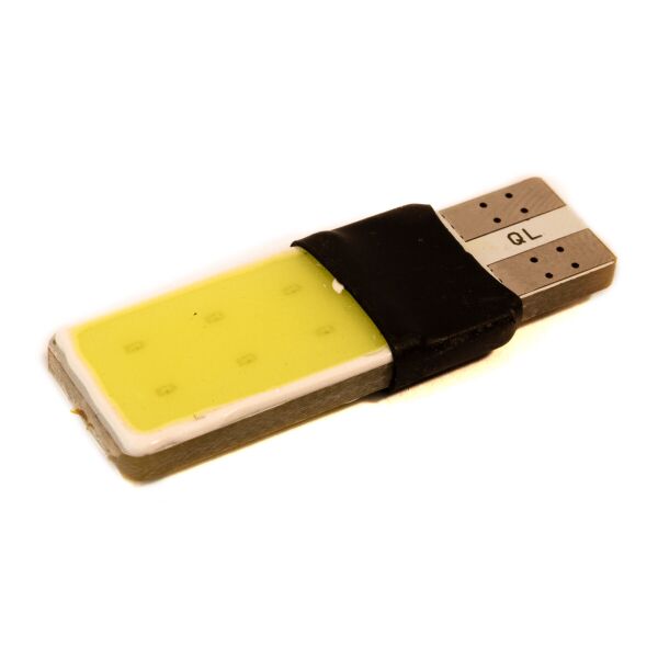 

Габаритная светодиодная лампа T10 W5W AllLight 1 диод двухсторонняя W2,1x9,5d 12V WHITE