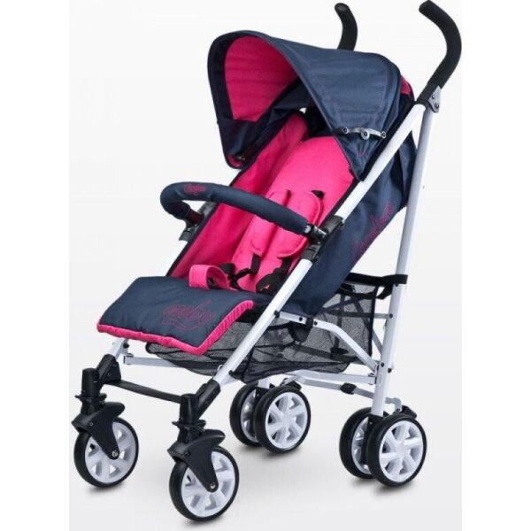 

Коляска прогулочная Caretero Moby Purple с дождевиком и защитным бампером + чехол на ножки