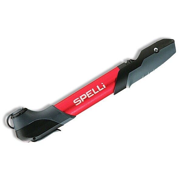 

Насос велосипедный Spelli SPM-196A red