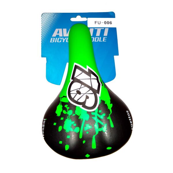 

Седло велосипедное Avanti FU-006 16 зеленое