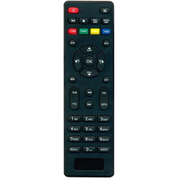 

Пульт для Т2 тюнера LUMAX DVBT2-555HD