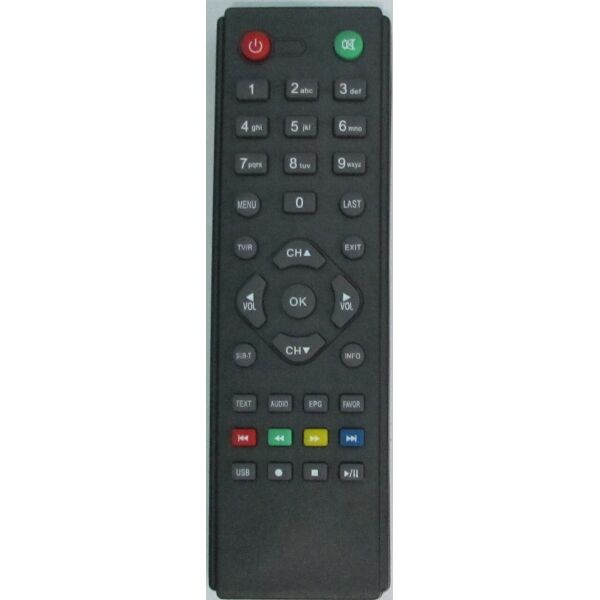 

Пульт для Т2 тюнера HYUNDAI H-DVB03T2