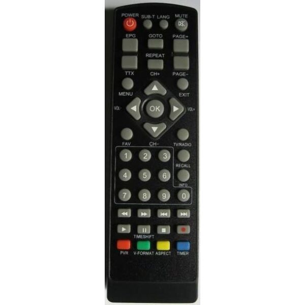 

Пульт для Т2 тюнера ORIGINAL T12